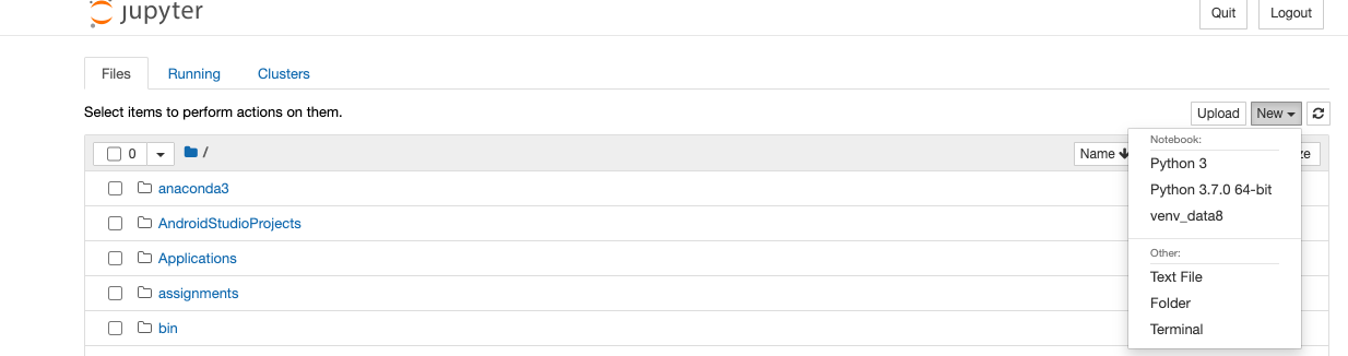Data Science - Setting up a virtual environment for Jupyter Notebook ...